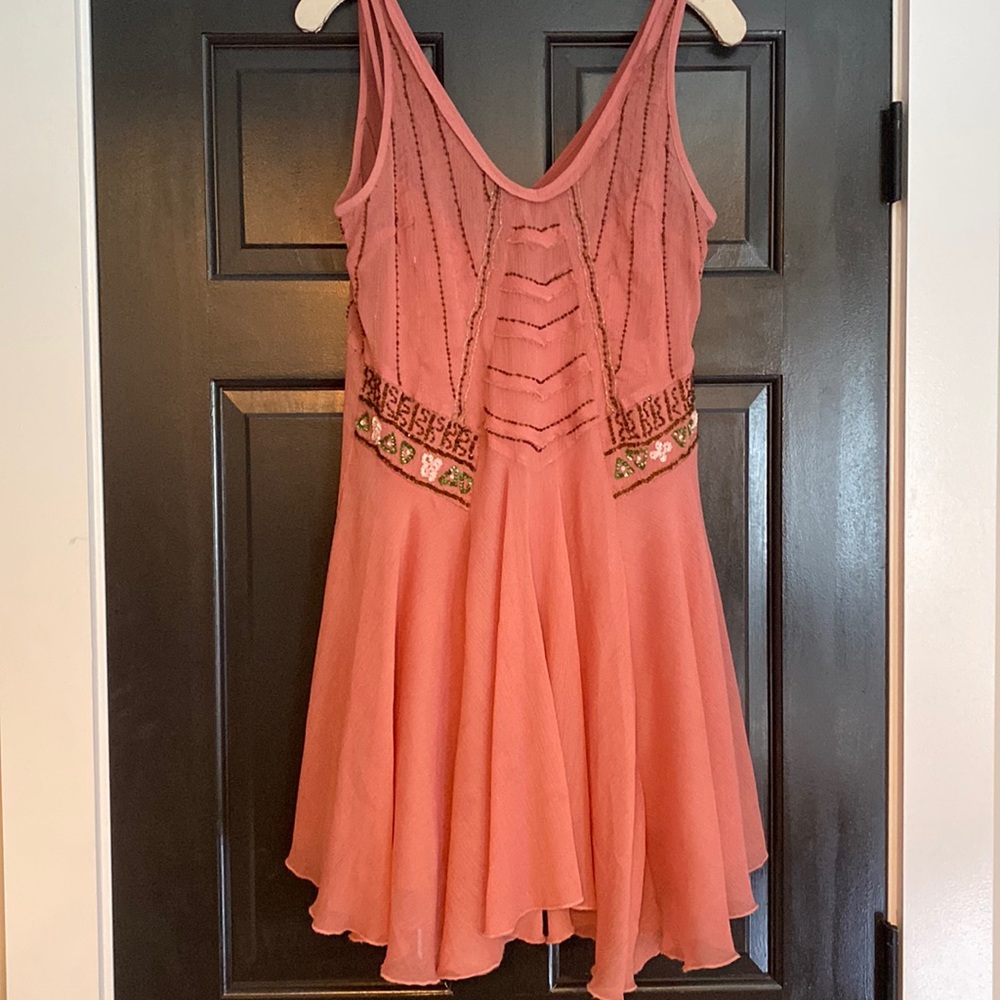 Free People Beaded Dress